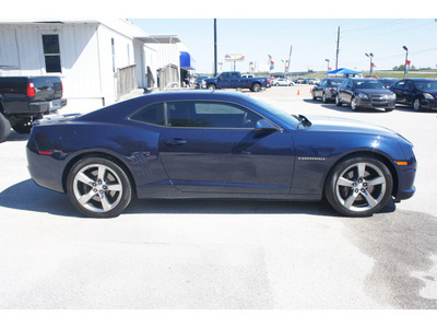 chevrolet camaro 2011 blue coupe ss gasoline 8 cylinders rear wheel drive automatic 77037