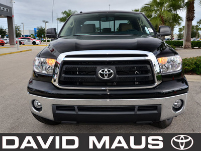 toyota tundra 2012 black sr5 gasoline 8 cylinders 4 wheel drive automatic 32771