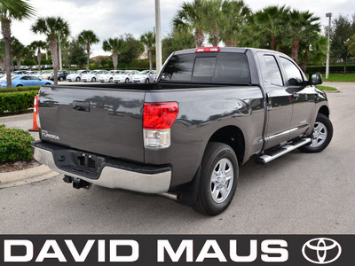 toyota tundra 2012 gray sr5 gasoline 8 cylinders 2 wheel drive automatic 32771