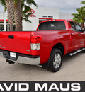 toyota tundra 2011 red sr5 gasoline 8 cylinders 2 wheel drive automatic 32771