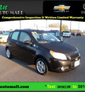 chevrolet aveo 2009 black hatchback aveo5 lt gasoline 4 cylinders front wheel drive automatic 55313