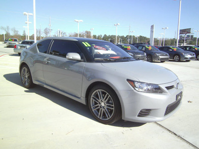 scion tc 2011 gray hatchback gasoline 4 cylinders front wheel drive automatic 75503