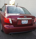 subaru impreza 2010 red sedan 2 5i premium gasoline 4 cylinders all whee drive automatic 98371