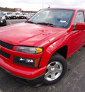 chevrolet colorado 2012 red pickup truck lt gasoline 4 cylinders 2 wheel drive automatic 60007