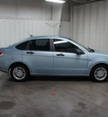ford focus 2009 lt  blue sedan se gasoline 4 cylinders front wheel drive automatic with overdrive 76108