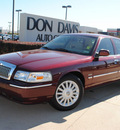 mercury grand marquis 2009 dk  red sedan ls gasoline 8 cylinders rear wheel drive automatic with overdrive 76018