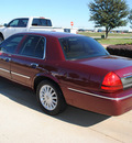 mercury grand marquis 2009 dk  red sedan ls gasoline 8 cylinders rear wheel drive automatic with overdrive 76018