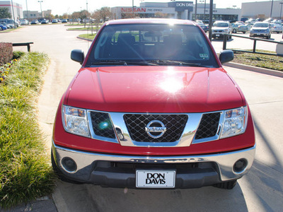 nissan frontier 2006 red se gasoline 6 cylinders rear wheel drive automatic with overdrive 76018