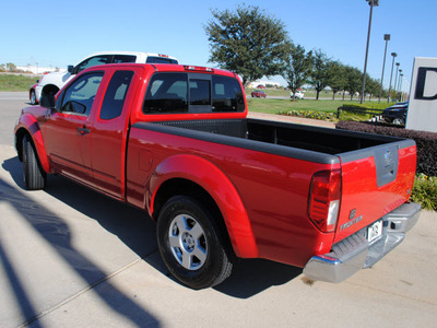 nissan frontier 2006 red se gasoline 6 cylinders rear wheel drive automatic with overdrive 76018