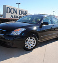 nissan altima 2009 black sedan 2 5 s gasoline 4 cylinders front wheel drive automatic 76018