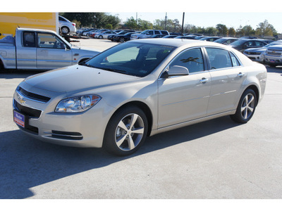 chevrolet malibu 2012 gold sedan lt gasoline 4 cylinders front wheel drive automatic 77090