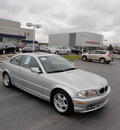 bmw 330ci 2002 silver coupe gasoline 6 cylinders rear wheel drive automatic with overdrive 60462