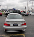 bmw 330ci 2002 silver coupe gasoline 6 cylinders rear wheel drive automatic with overdrive 60462