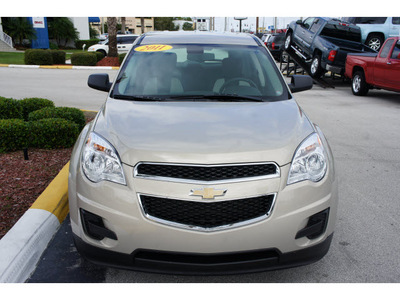 chevrolet equinox 2011 gold ls gasoline 4 cylinders front wheel drive automatic 33870