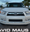 toyota 4runner 2011 white suv sr5 gasoline 6 cylinders 2 wheel drive automatic 32771