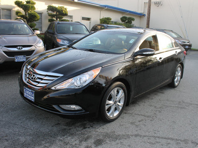 hyundai sonata 2012 black sedan limited gasoline 4 cylinders front wheel drive automatic 94010