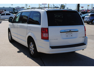 chrysler town and country 2010 white van touring gasoline 6 cylinders front wheel drive automatic 77037