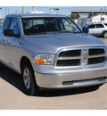 dodge ram pickup 1500 2010 silver pickup truck slt flex fuel 8 cylinders 2 wheel drive automatic with overdrive 77037