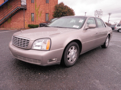 cadillac deville 2003 brown sedan gasoline 8 cylinders dohc front wheel drive automatic 28217