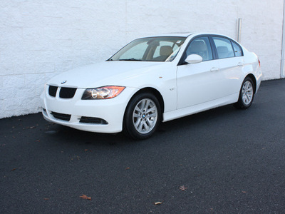 bmw 3 series 2006 white sedan 325i gasoline 6 cylinders rear wheel drive automatic 27616