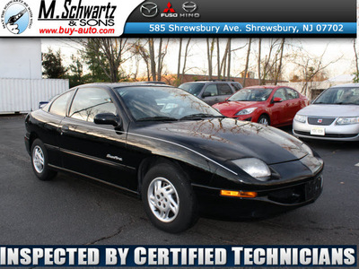 pontiac sunfire 1999 black coupe se gasoline 4 cylinders front wheel drive automatic 07702