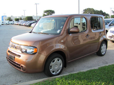 nissan cube 2011 golden ginger suv s gasoline 4 cylinders front wheel drive automatic 33884