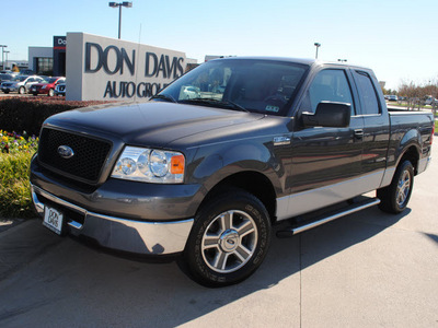 ford f 150 2006 gray xlt gasoline 8 cylinders rear wheel drive automatic with overdrive 76018