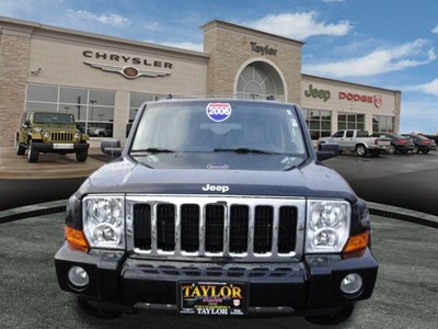 jeep commander 2006 black suv limited flex fuel 8 cylinders 4 wheel drive automatic 60915