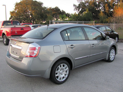 nissan sentra 2012 gray sedan s gasoline 4 cylinders front wheel drive automatic 33884