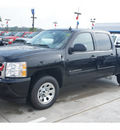 chevrolet silverado 1500 2011 black flex fuel 8 cylinders 2 wheel drive 4 spd auto,elec cntlled l 77090