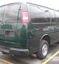chevrolet express g2500 2004 green van gasoline 8 cylinders rear wheel drive automatic 13502