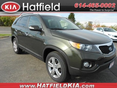 kia sorento 2012 green suv ex gasoline 4 cylinders all whee drive 6 speed automatic 43228