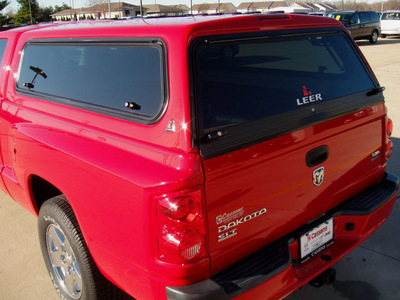 dodge dakota 2005 red pickup truck slt gasoline 8 cylinders rear wheel drive automatic 62034