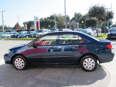 toyota corolla 2007 blue sedan ce gasoline 4 cylinders front wheel drive automatic 33884