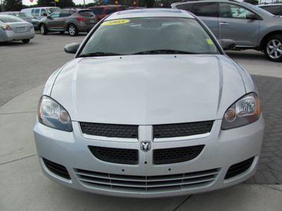 dodge stratus 2005 silver coupe sxt gasoline 4 cylinders front wheel drive automatic 33884
