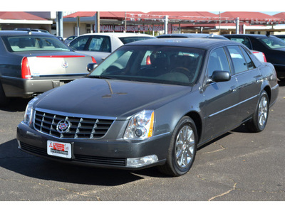 cadillac dts 2011 gray sedan premium collection gasoline 8 cylinders front wheel drive automatic 76903