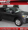 toyota highlander 2009 dk  gray suv gasoline 6 cylinders front wheel drive automatic 91731