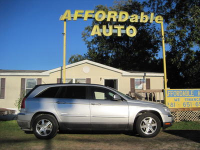 chrysler pacifica 2007 silver suv touring gasoline 6 cylinders front wheel drive automatic 77379