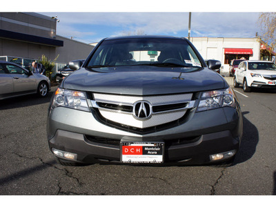 acura mdx 2008 dk  gray suv w tech w res gasoline 6 cylinders all whee drive shiftable automatic 07044