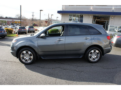 acura mdx 2008 dk  gray suv w tech w res gasoline 6 cylinders all whee drive shiftable automatic 07044