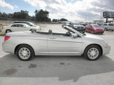 chrysler sebring 2008 silver touring flex fuel 6 cylinders front wheel drive automatic 34731