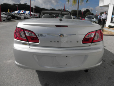 chrysler sebring 2008 silver touring flex fuel 6 cylinders front wheel drive automatic 34731