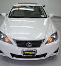 lexus is 250 2011 starfire pearl sedan gasoline 6 cylinders rear wheel drive automatic 91731