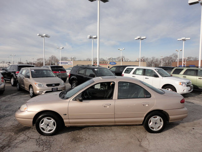 ford contour 1998 tan sedan gold edition gasoline 4 cylinders front wheel drive automatic with overdrive 60546