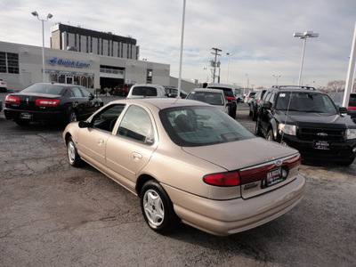 ford contour 1998 tan sedan gold edition gasoline 4 cylinders front wheel drive automatic with overdrive 60546