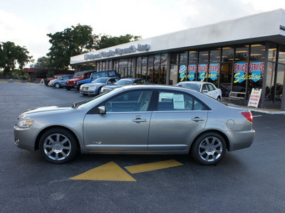 lincoln mkz 2008 lt  green sedan gasoline 6 cylinders front wheel drive automatic 33021