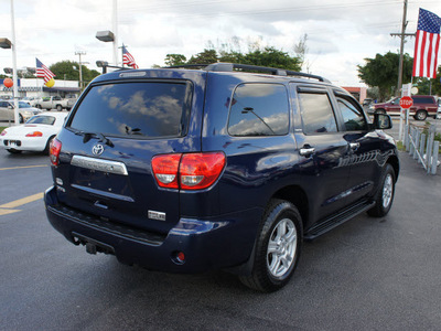 toyota sequoia 2008 blue suv limited gasoline 8 cylinders 2 wheel drive automatic 33021