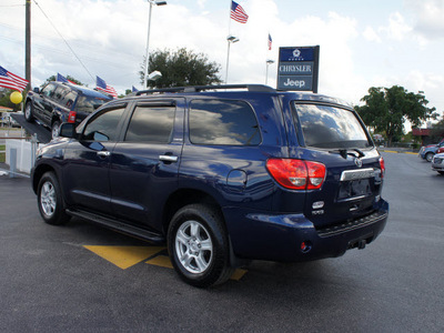 toyota sequoia 2008 blue suv limited gasoline 8 cylinders 2 wheel drive automatic 33021