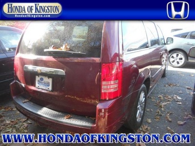 chrysler town and country 2008 red van touring gasoline 6 cylinders front wheel drive automatic 12401