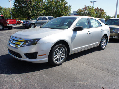 ford fusion 2012 silver sedan s gasoline 4 cylinders front wheel drive not specified 46168